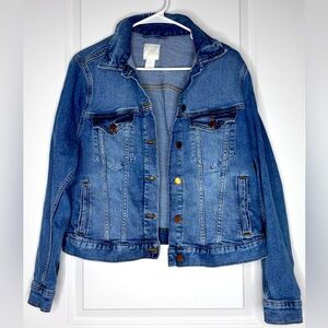 H&M denim jacket, size large.